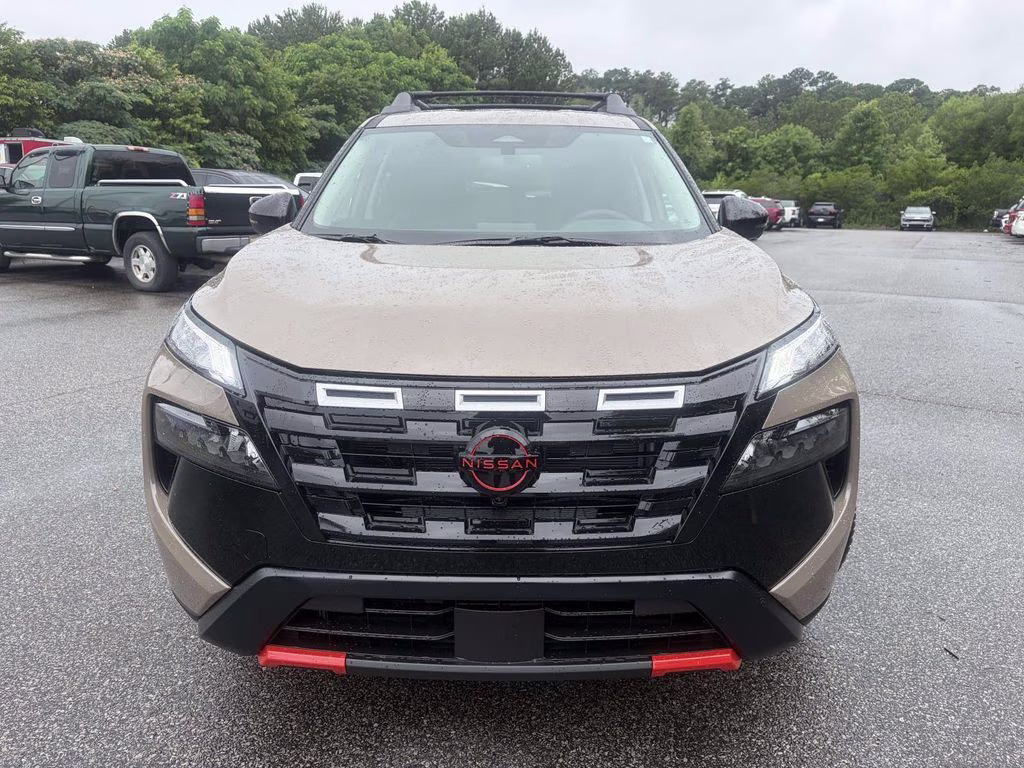 2026 Everest White Pearl Tricoat Nissan Rogue Rock Creek AWD SUV