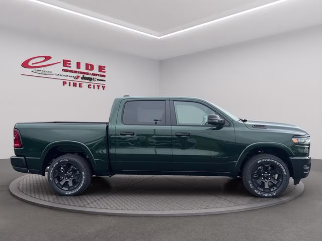 2026 Serrano Green Metallic Ram 1500 Big Horn Night Edition 4X4 Truck