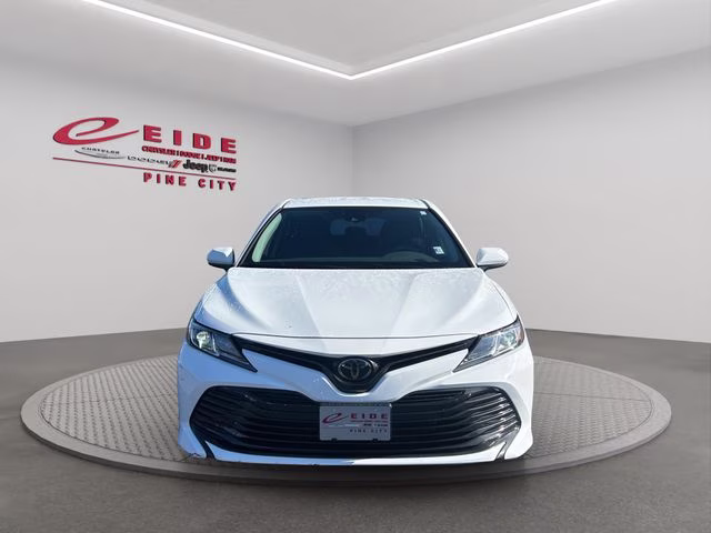 2020 Super White Toyota Camry LE FWD Sedan