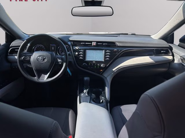 2020 Super White Toyota Camry LE FWD Sedan