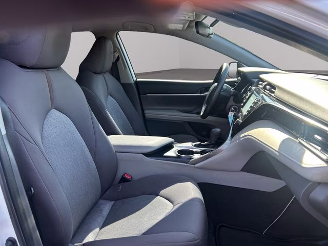 2020 Super White Toyota Camry LE FWD Sedan