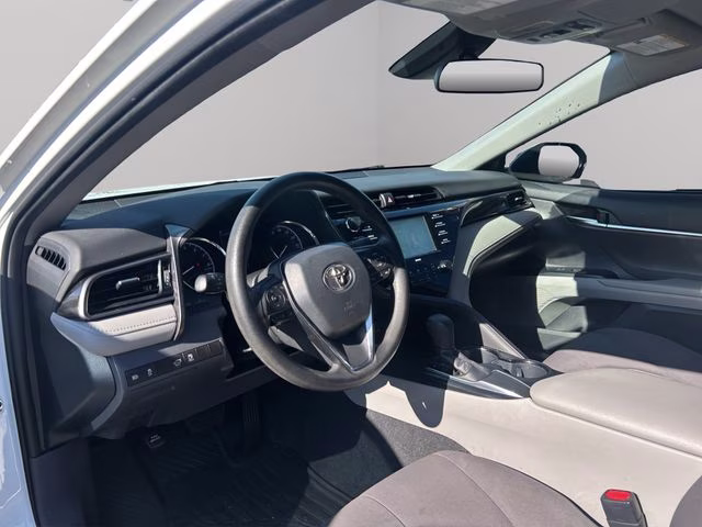 2020 Super White Toyota Camry LE FWD Sedan