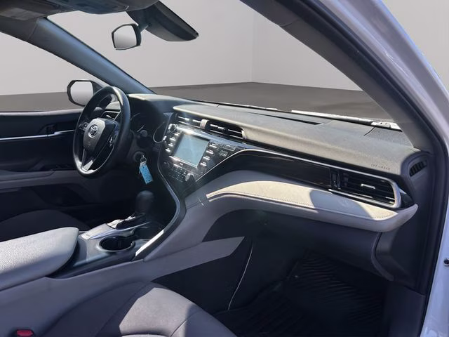 2020 Super White Toyota Camry LE FWD Sedan