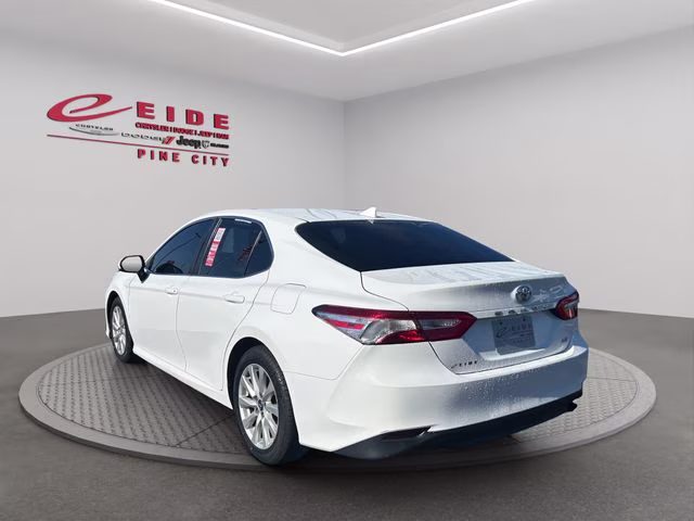 2020 Super White Toyota Camry LE FWD Sedan
