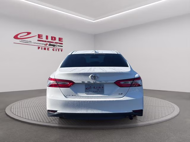 2020 Super White Toyota Camry LE FWD Sedan