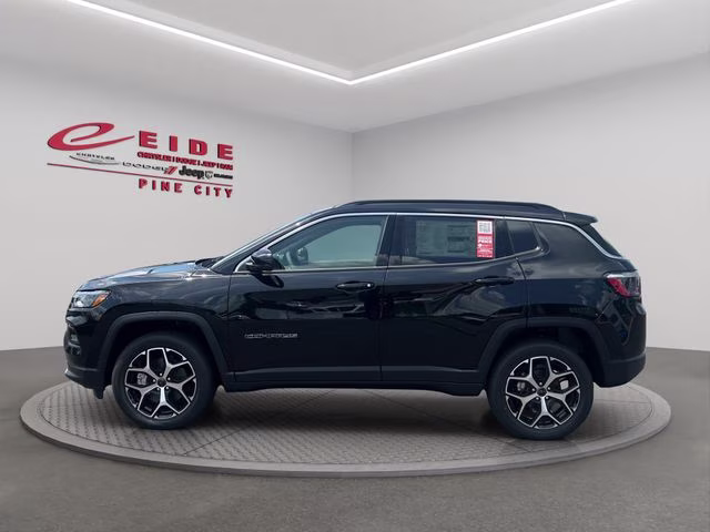 2026 Diamond Black Crystal Pearlcoat Jeep Compass Limited 4X4 SUV