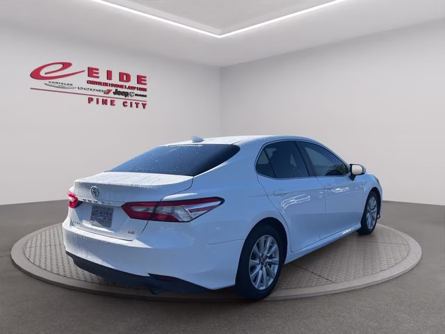 2020 Super White Toyota Camry LE FWD Sedan