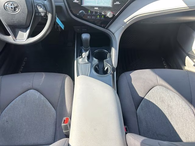 2020 Super White Toyota Camry LE FWD Sedan
