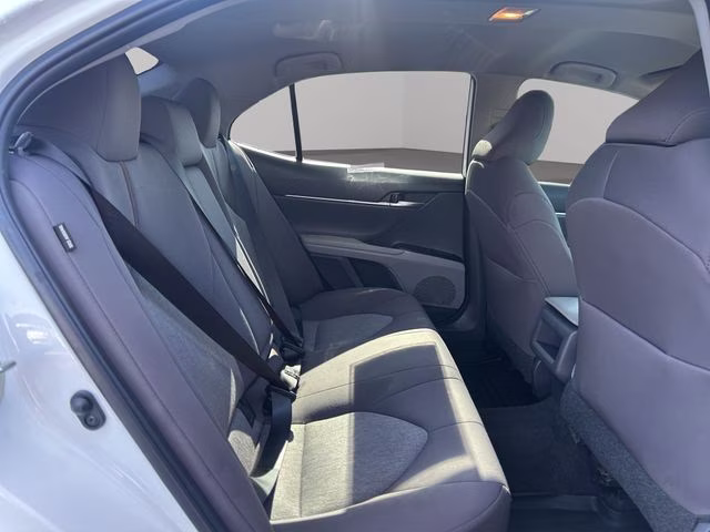 2020 Super White Toyota Camry LE FWD Sedan