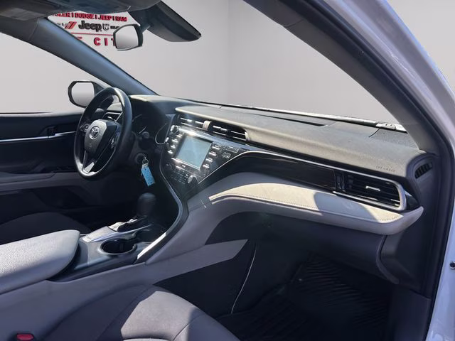 2020 Super White Toyota Camry LE FWD Sedan