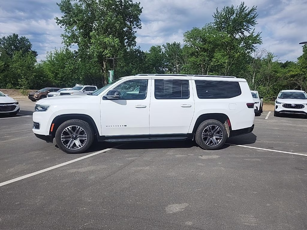 2024 Bright White Clearcoat Jeep Wagoneer L Series II 4X4 SUV