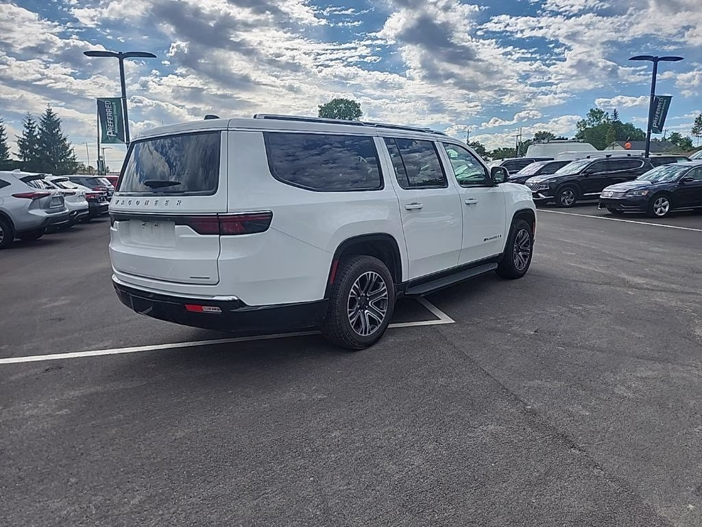 2024 Bright White Clearcoat Jeep Wagoneer L Series II 4X4 SUV