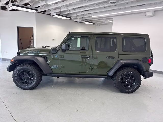 2023 Sarge Green Clearcoat Jeep Wrangler Willys 4xe 4X4 SUV