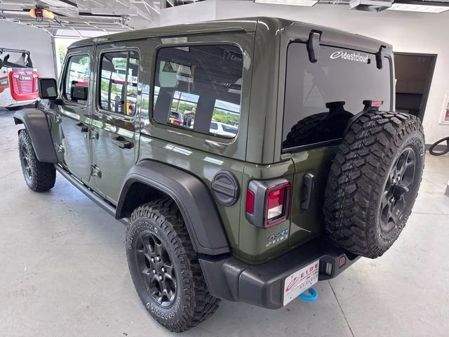 2023 Sarge Green Clearcoat Jeep Wrangler Willys 4xe 4X4 SUV