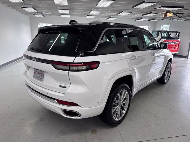 2023 Bright White Clearcoat Jeep Grand Cherokee Summit 4xe 4X4 SUV