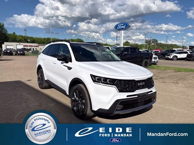 2023 Glacial White Pearl Kia Sorento X-Line SX Prestige AWD SUV