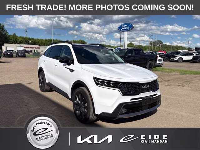 2023 Glacial White Pearl Kia Sorento X-Line SX Prestige AWD SUV
