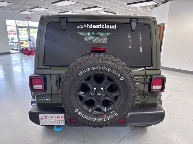 2023 Sarge Green Clearcoat Jeep Wrangler Willys 4xe 4X4 SUV