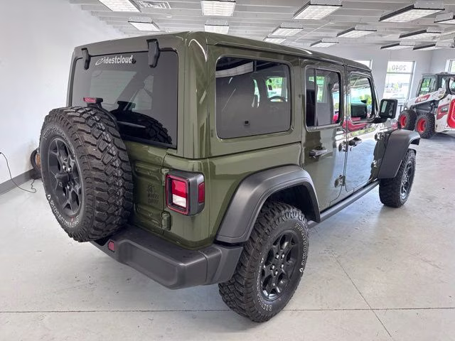 2023 Sarge Green Clearcoat Jeep Wrangler Willys 4xe 4X4 SUV