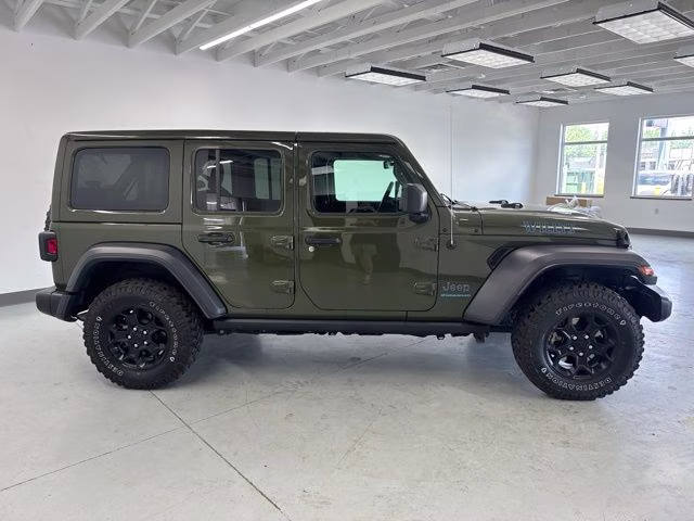 2023 Sarge Green Clearcoat Jeep Wrangler Willys 4xe 4X4 SUV