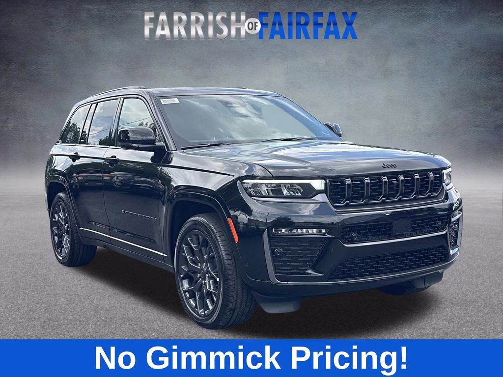 2026 Diamond Black Crystal Pearlcoat Jeep Grand Cherokee Summit 4X4 SUV
