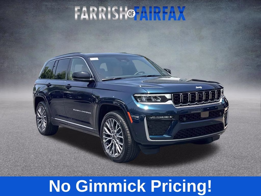 2026 Fathom Blue Pearlcoat Jeep Grand Cherokee Summit 4X4 SUV
