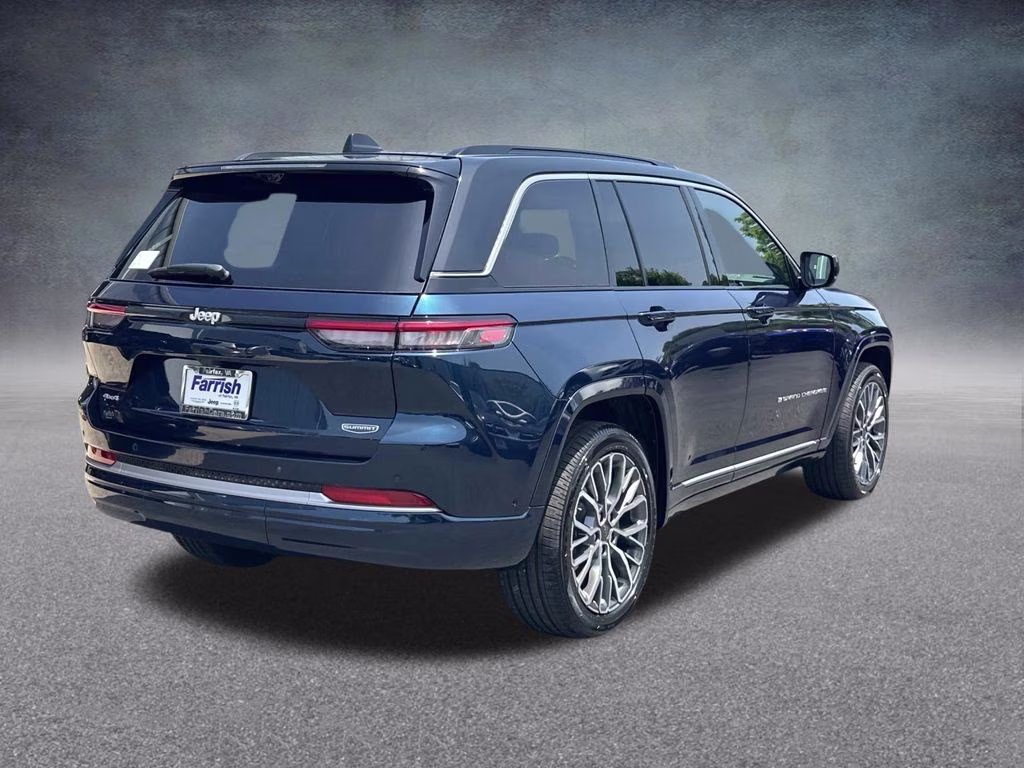 2026 Fathom Blue Pearlcoat Jeep Grand Cherokee Summit 4X4 SUV