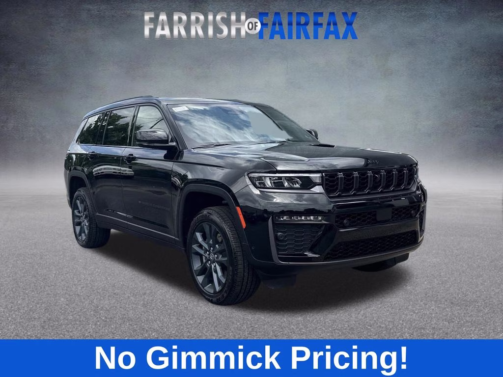 2026 Diamond Black Crystal Pearlcoat Jeep Grand Cherokee L Limited 4X4 SUV