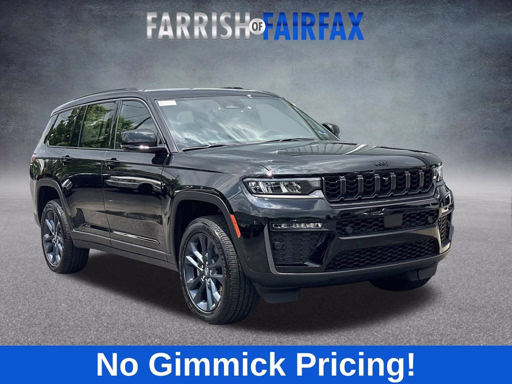 2026 Diamond Black Crystal Pearlcoat Jeep Grand Cherokee L Limited 4X4 SUV