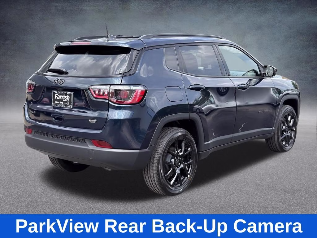 2026 Fathom Blue Pearl Coat Jeep Compass Latitude 4X4 SUV