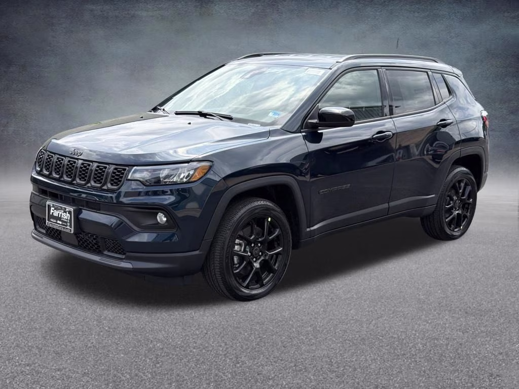 2026 Fathom Blue Pearl Coat Jeep Compass Latitude 4X4 SUV