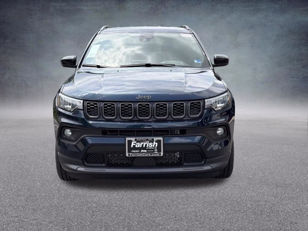 2026 Fathom Blue Pearl Coat Jeep Compass Latitude 4X4 SUV
