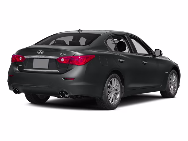 2014 Graphite Shadow INFINITI Q50 Hybrid Premium AWD Sedan