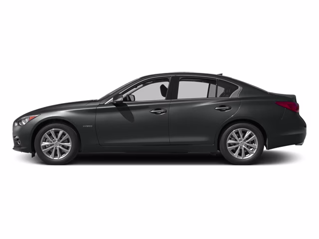 2014 Graphite Shadow INFINITI Q50 Hybrid Premium AWD Sedan