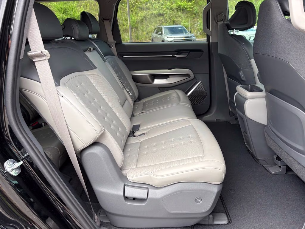 2024 Aurora Black Pearl Kia EV9 Wind AWD SUV