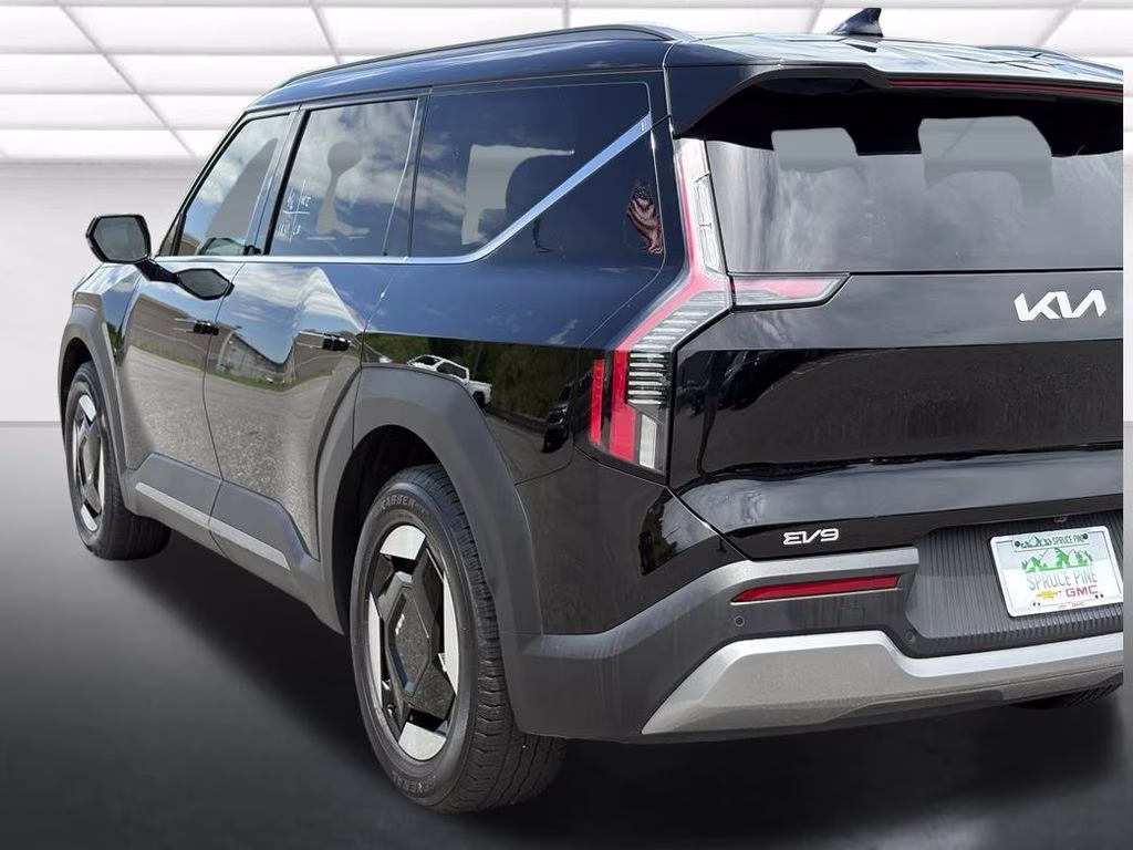 2024 Aurora Black Pearl Kia EV9 Wind AWD SUV