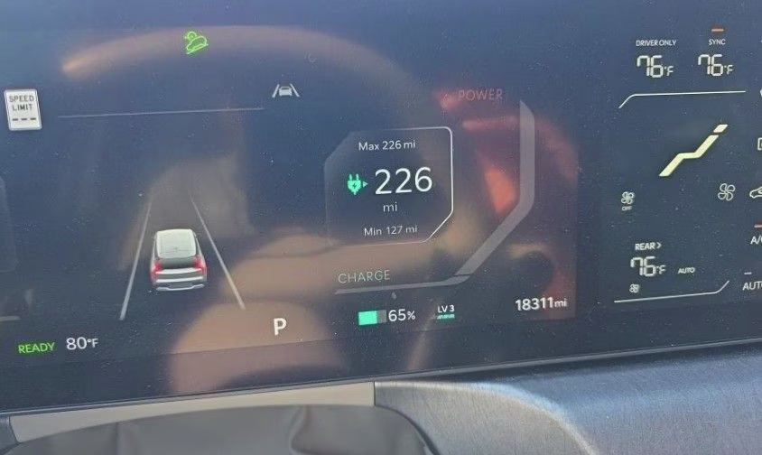 2024 Aurora Black Pearl Kia EV9 Wind AWD SUV