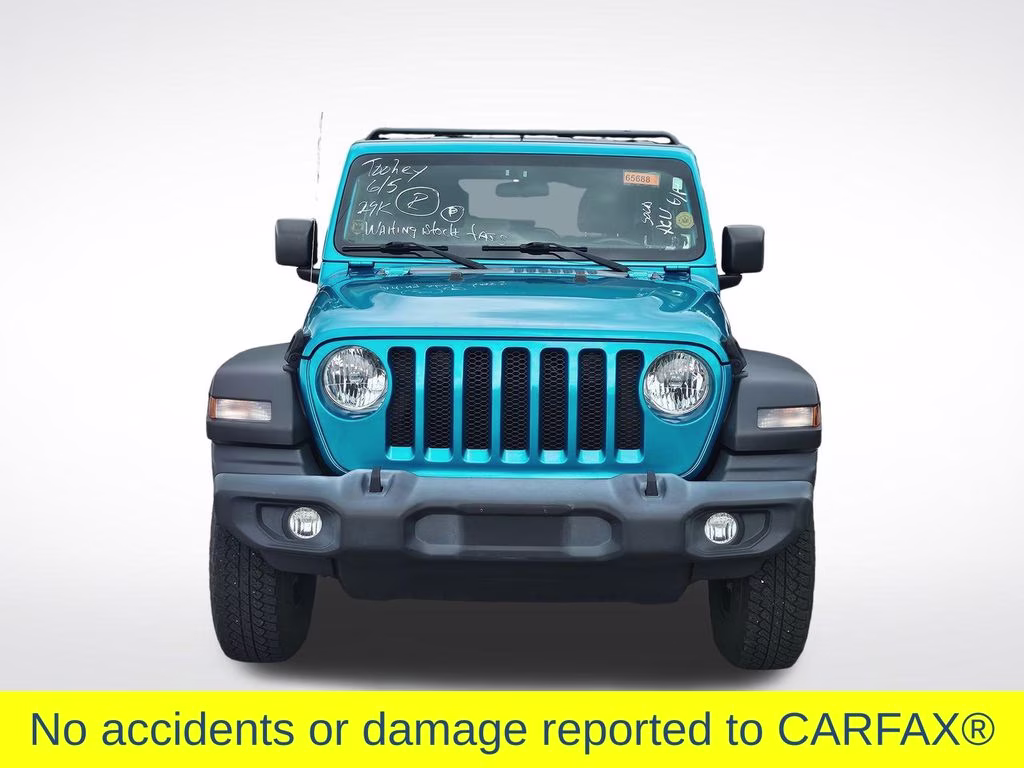 2019 Bikini Pearlcoat Jeep Wrangler Unlimited Sport S 4X4 SUV