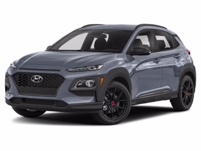 2021 Galactic Gray Hyundai Kona NIGHT AWD SUV