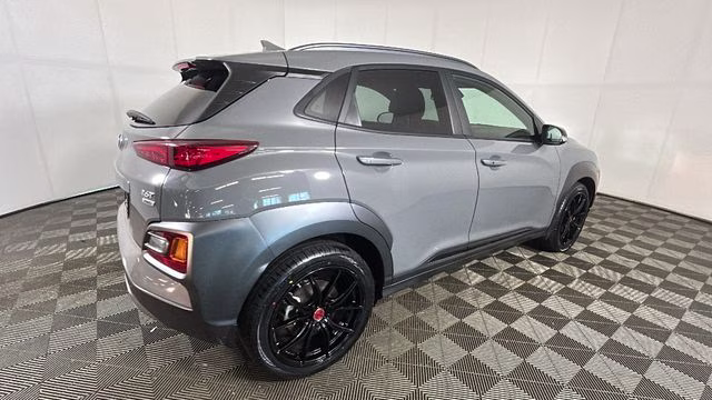 2021 Galactic Gray Hyundai Kona NIGHT AWD SUV