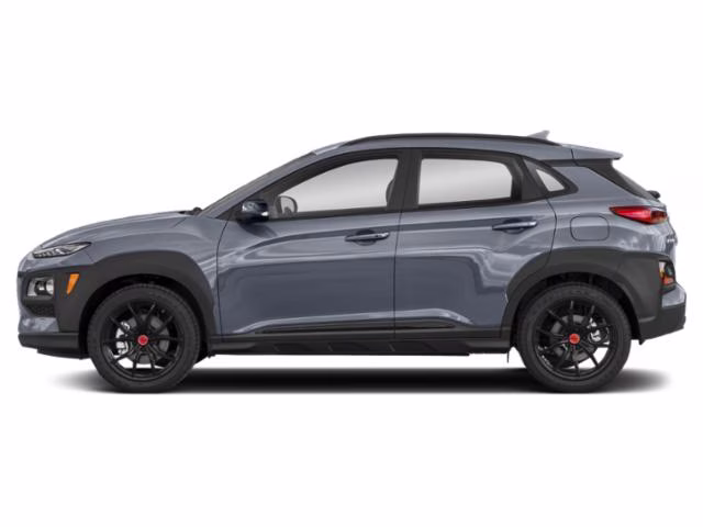 2021 Galactic Gray Hyundai Kona NIGHT AWD SUV