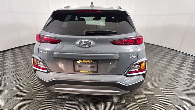 2021 Galactic Gray Hyundai Kona NIGHT AWD SUV