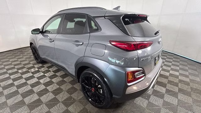 2021 Galactic Gray Hyundai Kona NIGHT AWD SUV