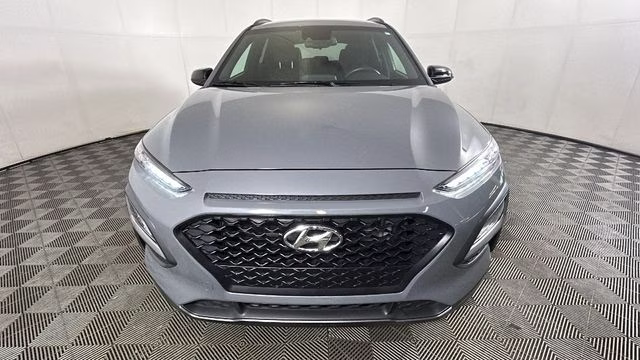 2021 Galactic Gray Hyundai Kona NIGHT AWD SUV