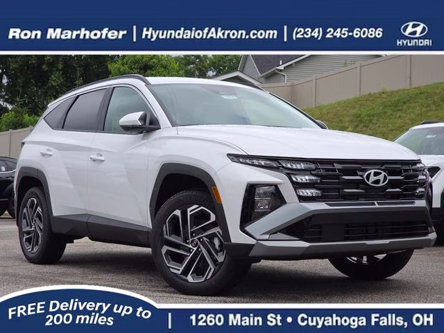 2026 White Pearl Hyundai Tucson SEL Plus AWD SUV