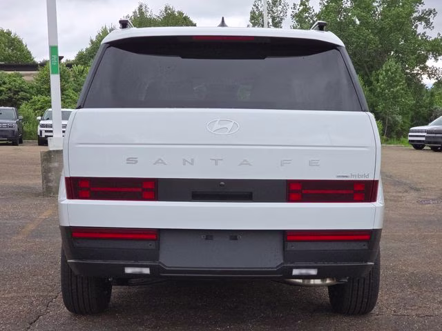 2026 Serenity White Hyundai Santa Fe Hybrid SEL AWD SUV