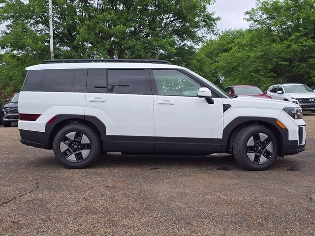 2026 Serenity White Hyundai Santa Fe Hybrid SEL AWD SUV