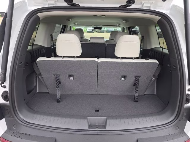 2026 Serenity White Hyundai Santa Fe Hybrid SEL AWD SUV