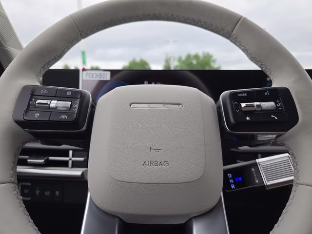 2026 Serenity White Hyundai Santa Fe Hybrid SEL AWD SUV