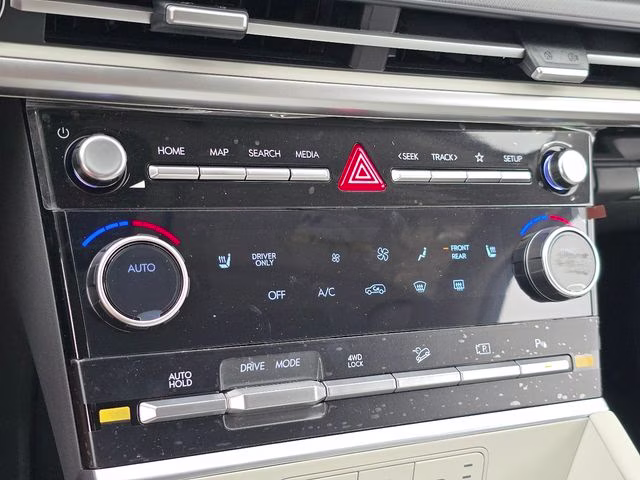 2026 Serenity White Hyundai Santa Fe Hybrid SEL AWD SUV